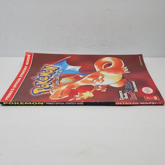 Pokémon Prima's Official Strategy Guide Red & Blue Versions -AVG COND - Picture 3 of 5